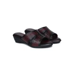 Zoom Shoes Women Red Leather Sandal Heels-picture-10