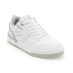 Red Tape Women Solid White & Grey Sneakers image 2