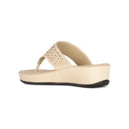 scholl fashion Scholl Beige Women Slip-On Sandals image 3