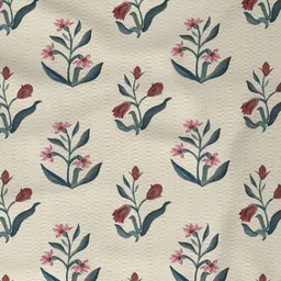 rosarahome Beige Polyester Door Curtain image 2