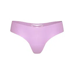 victoria's secret intimates Victoria's Secret No Show Strappy Thong Panty Purple image 3