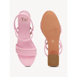 Tao Paris Women Pink Sandal Heels image 5
