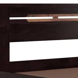 urban ladder Amal Solid Wood Queen Size Non Storage Bed in Mahogany Finish image 5