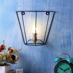devansh Charmisa Black Metal Wall Light-picture-19