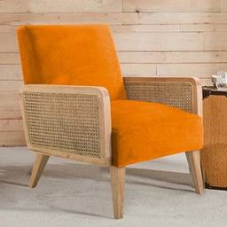 home lifestylez Evant Accent Chair in Orange Colour-picture-41