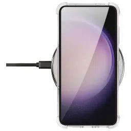 HYPHEN TPU Back Case & Tempered Glass Combo for Samsung Galaxy S23 (Slip Resistant, Transparent) image 5