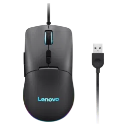 Lenovo M210 Wired RGB Gaming Mouse with 3 Zone RGB Lighting (8000 DPI Adjustable, 4 Levels DPI Switch, Black)-picture-21