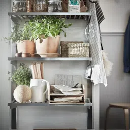 ikea muskotblomma Plant pot with saucer, in/outdoor terracotta, 12 cm image 5