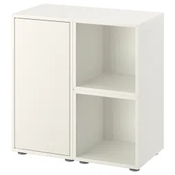 ikea eket Cabinet combination with feet, white, 70x35x72 cm image 1