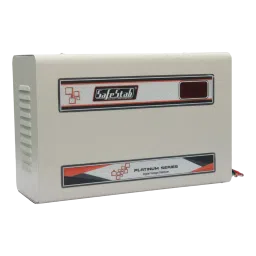 SafeStab 12 Amps Voltage Stabilizer For 1.5T Air Conditioner (150 - 270 V, Latest IC Technology, VST400D PLUS, White) image 5