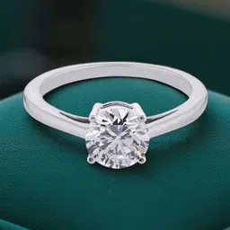 Crash.Club By CKC 18KT White Gold 1.03 Carat Diamond Studded Ring - 2.37 g image 5