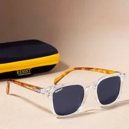 RESIST EYEWEAR Unisex Wayfarer Sunglasses with UV Protected Lens-picture-25