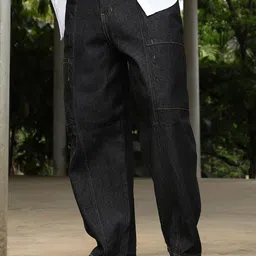 Campus Sutra Men Cotton Comfort Relaxed Fit Mid-Rise Stretchable Jeans-image-17