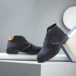 CARLO ROMANO Men Lace-Ups Round Toe Regular Boots-picture-22