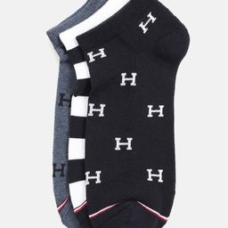 Tommy Hilfiger Men Pack Of 3 Ankle-length Socks-picture-12