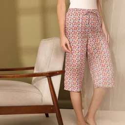 ETC Women Printed Lounge Capris-picture-30