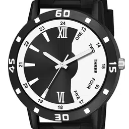 Gopal Shopcart Unisex Dial & Bracelet Style Straps Analogue Watch Aeviyo 1002BLK NEW PU K Bracelet image 3
