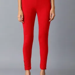 W Women Ankle Length Leggings-image-14
