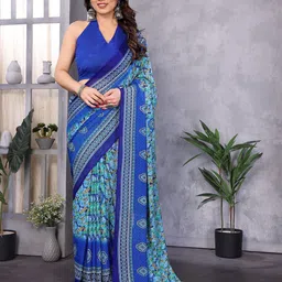 Ambuja International Floral Printed Saree-picture-36