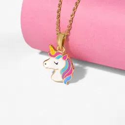 ShimmerTots Gold-Plated Quirky Pendants with Chains-picture-58