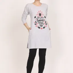 CITY CRAFT Women Printed Pockets 1 T-shirt image 2