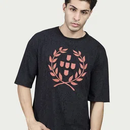 BE POSITIVE Men Round Neck T-shirt-image-93