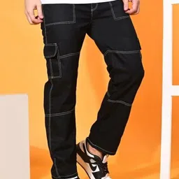 LINARIA Men Regular Fit Mid-Rise Classic Jeans image 2