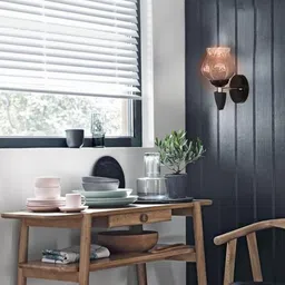 SOMIL Orange Glass Cylinder Wall Lamps image 5