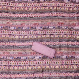 KALINI Embroidered Unstitched Dress Material image 4