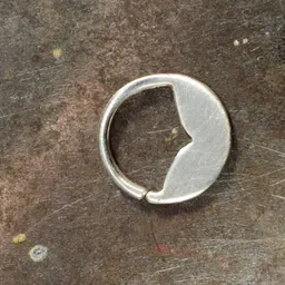 Goldnera 925 Sterling Silver Vaira Ring Septum Nosepin-picture-31