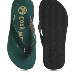 Cozy Wear Men Black Flip Flops image 4