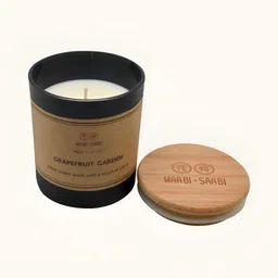 WAABI - SAABI Tan 2 Pieces Grapefruit Jar Candles image 3