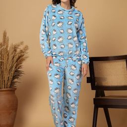 FABINALIV Women Printed Night suit-picture-23