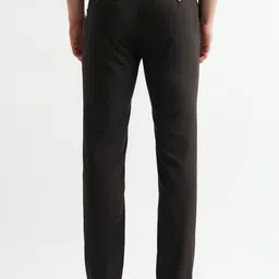 Arrow Men Regular Fit Mid-Rise Flat-Front Formal Trousers image 5