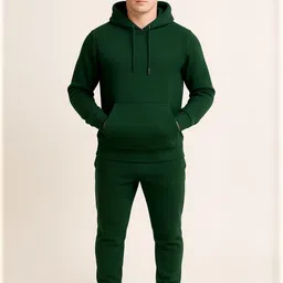 ULLAS Men Solid Hooded Neck Tracksuit-picture-10