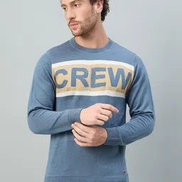 Duke Men Colourblocked Pullover-picture-15