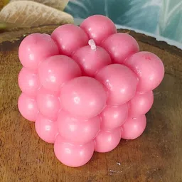 SOWPEACE Pink Bubble Soy Candle-picture-27