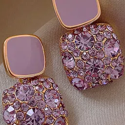 DIVASTRI Gold Alloy Earrings-picture-15