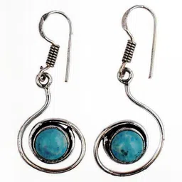 AAR Jewels Silver-Plated Alloy Amethyst Drop Earrings-picture-11