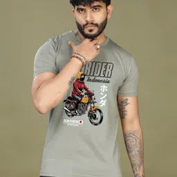 INKMAN Men Printed Bio Finish T-shirt-picture-20