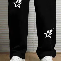 FLYNOFF Men Relaxed Loose Fit Trousers image 3