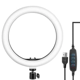 Kuber Industries White Portable Ring Light image 4