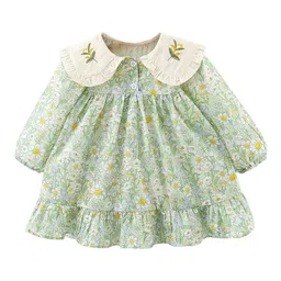 StyleCast x Revolte Floral Print Fit & Flare Mini Dress-picture-48