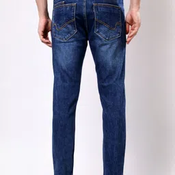 Stylox Men Slim Fit Mid-Rise Light Fade Non Stretchable Jeans image 3