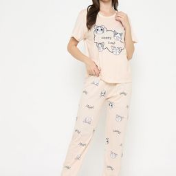 Camey Women Printed Night suit-picture-19