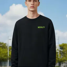 Manlino Men Graphic Printed Sweatshirt image 4