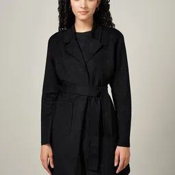 Annabelle by Pantaloons Women Longline Tailored Jacket-picture-41