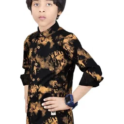 MADE IN THE SHADE Unisex Kids Floral Printed Casual Shirt image 5