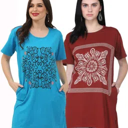 DDASPRATION Women Typography 2 Printed T-shirt-picture-34