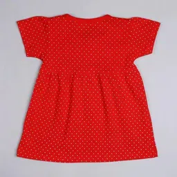 PARYAG Polka Dot Print A-Line Dress image 2
